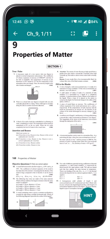 PHYSICS: JEE PAPER SOLUTION Ekran Görüntüleri
