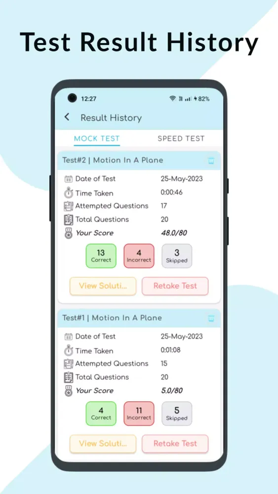 Physics سکرین شاٹس