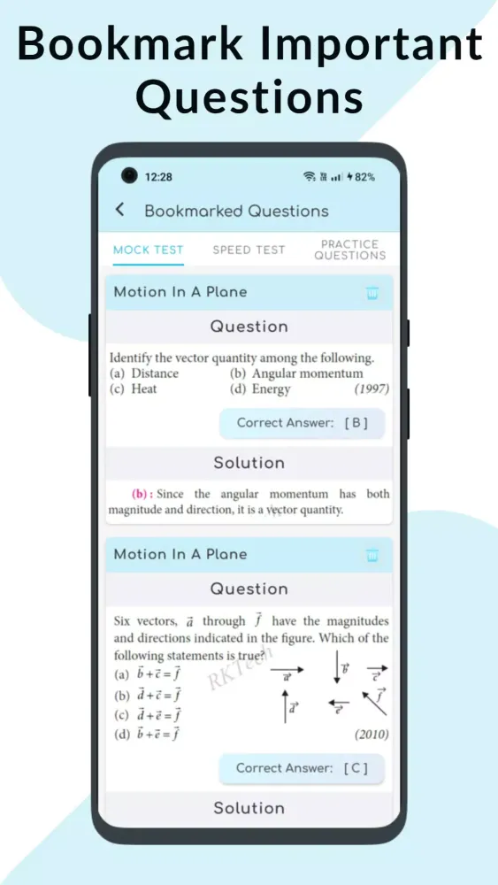 Physics سکرین شاٹس