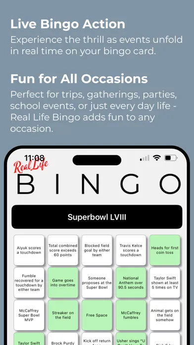 Captures d'écran de Bingo IRL - Real Life Bingo