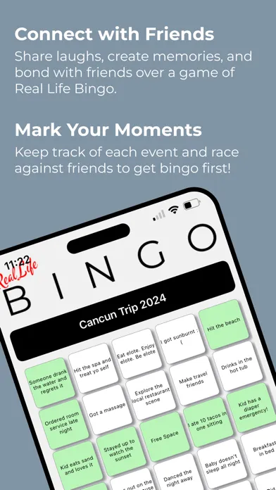 Captures d'écran de Bingo IRL - Real Life Bingo