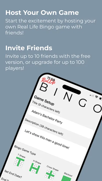 Captures d'écran de Bingo IRL - Real Life Bingo