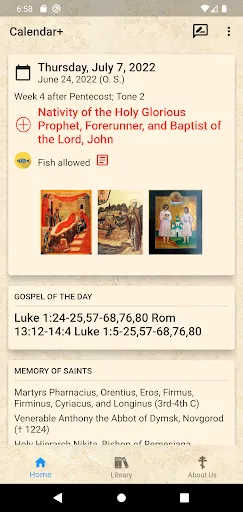 Orthodox Christian Calendar+應用截圖