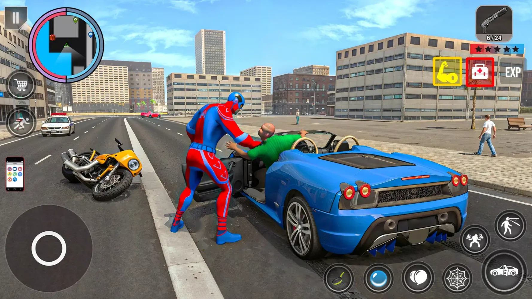 Spider Rope Action Game Screenshots