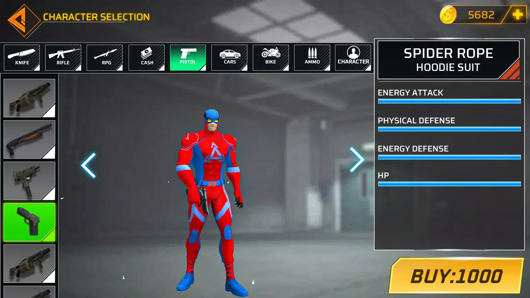 Spider Rope Action Game Screenshots