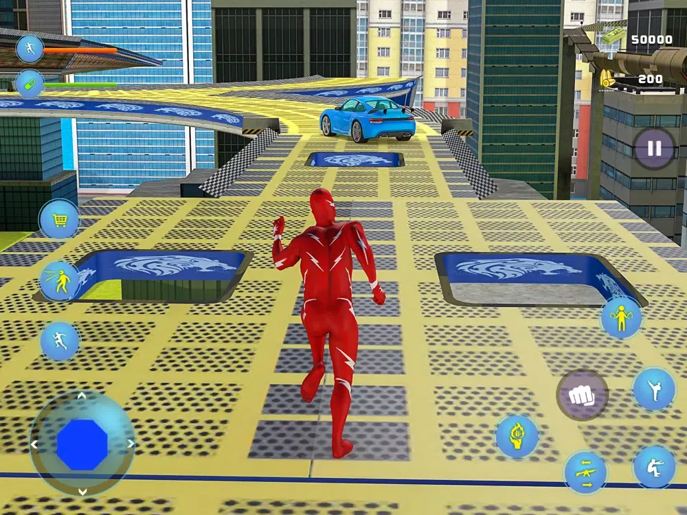 Tangkapan layar Super Heroes Speed Wars iPad 