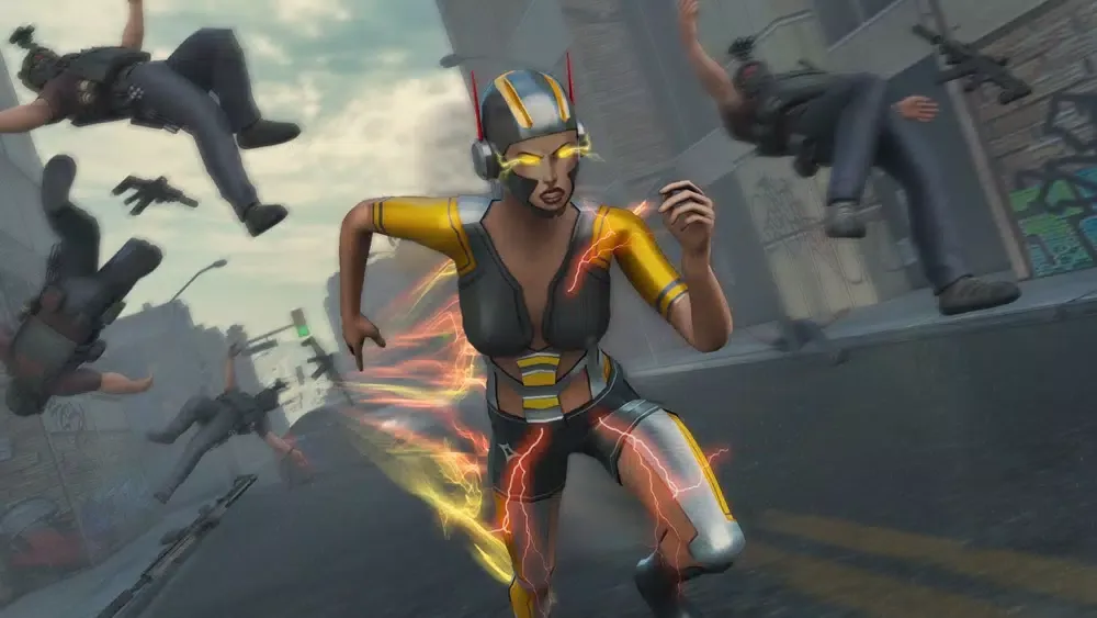 Tangkapan layar Super Heroes Speed Wars