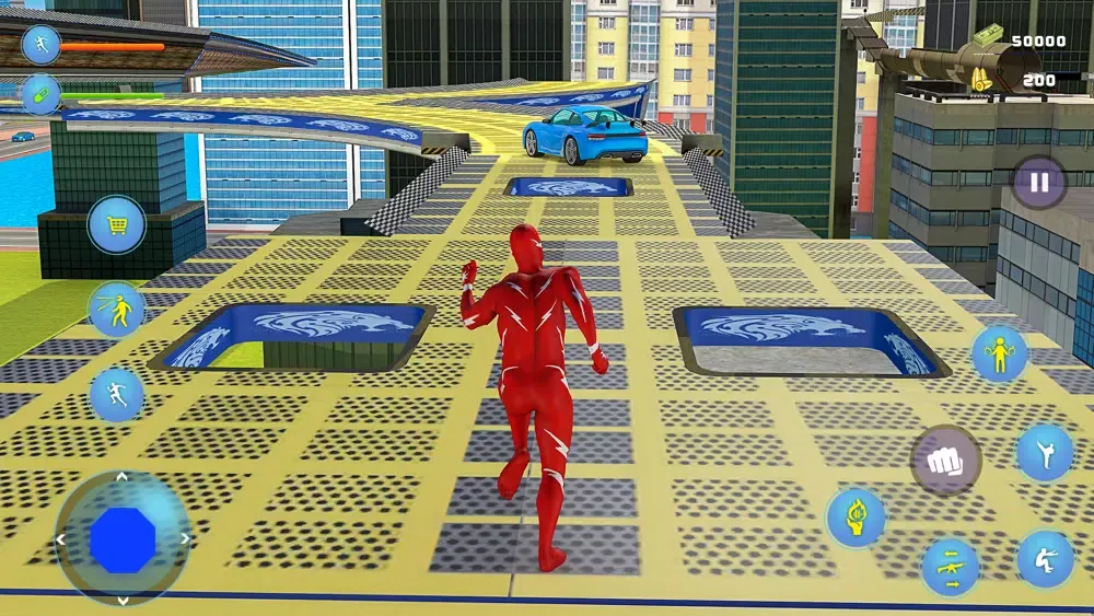 Tangkapan layar Super Heroes Speed Wars