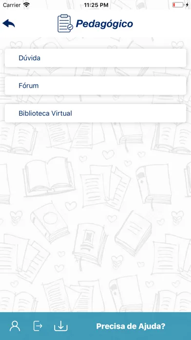 Screenshot di Portal do Aluno