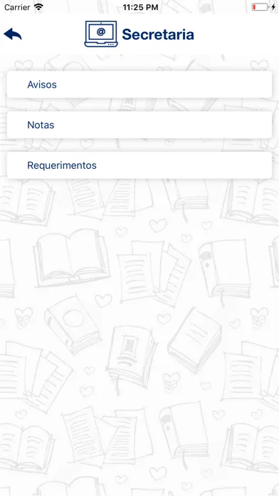 Screenshot di Portal do Aluno