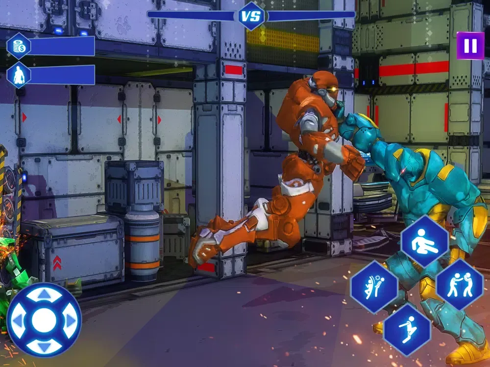 Ảnh chụp màn hình của Super Robot City Street Battle iPad 