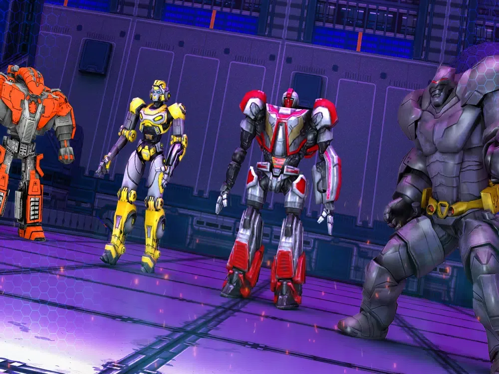 Ảnh chụp màn hình của Super Robot City Street Battle iPad 