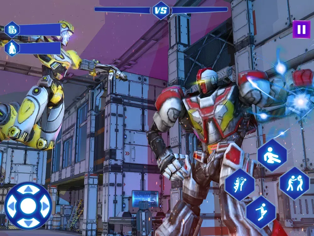 Ảnh chụp màn hình của Super Robot City Street Battle iPad 