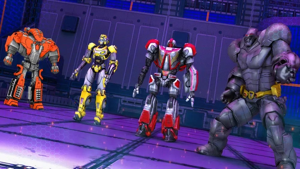 Ảnh chụp màn hình của Super Robot City Street Battle
