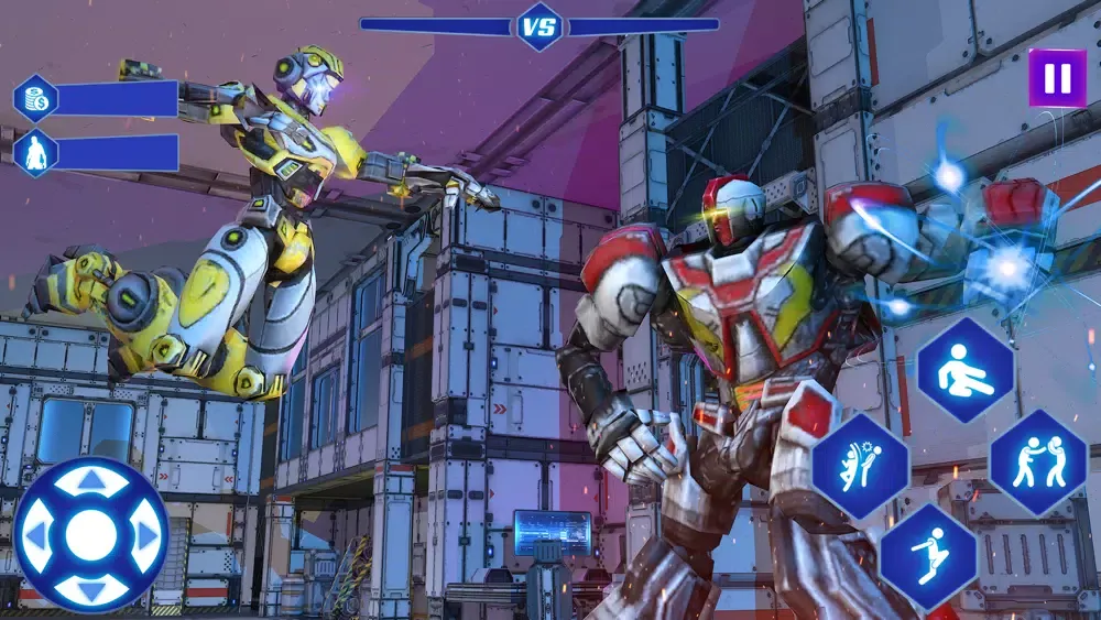 Ảnh chụp màn hình của Super Robot City Street Battle