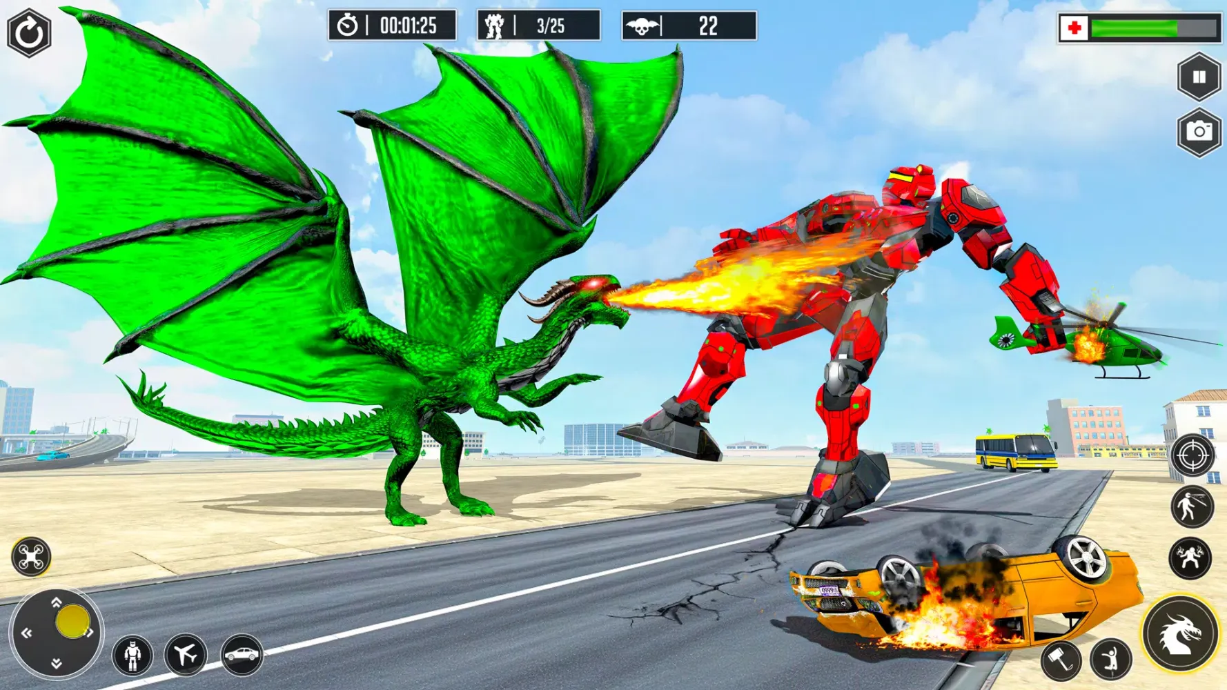 Robot Transform: Car Robot War Screenshots