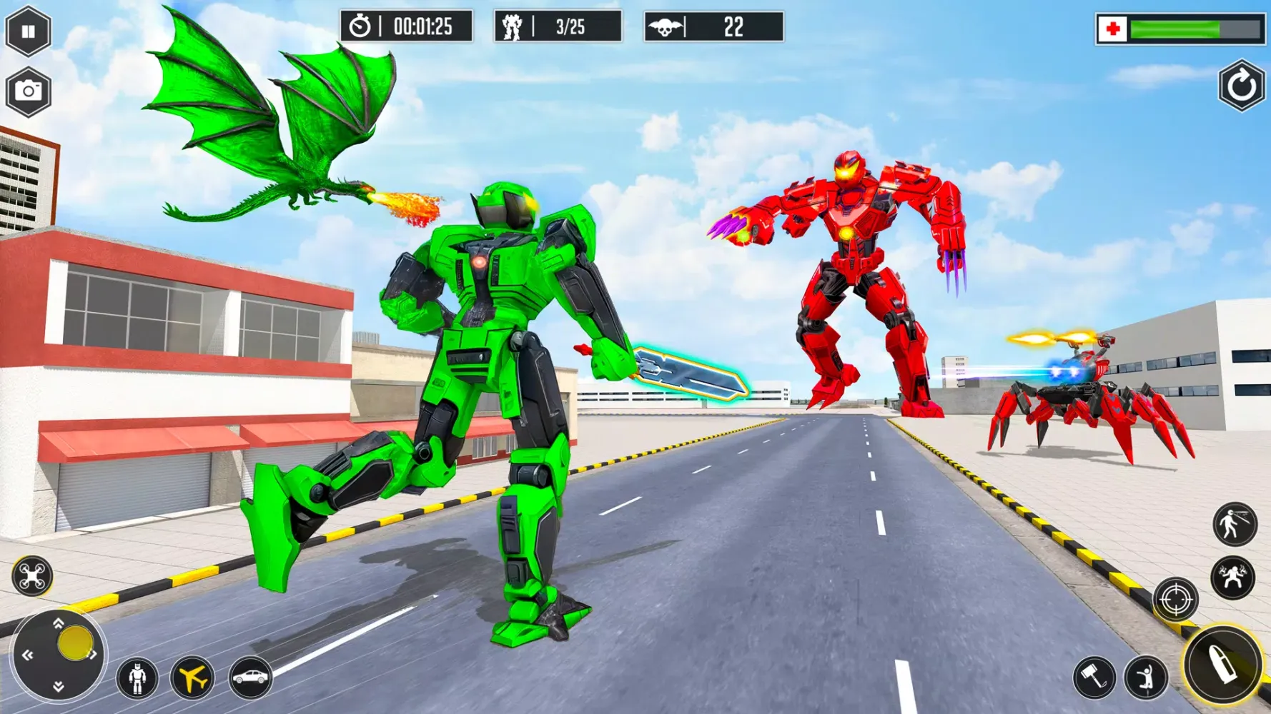Robot Transform: Car Robot War Screenshots