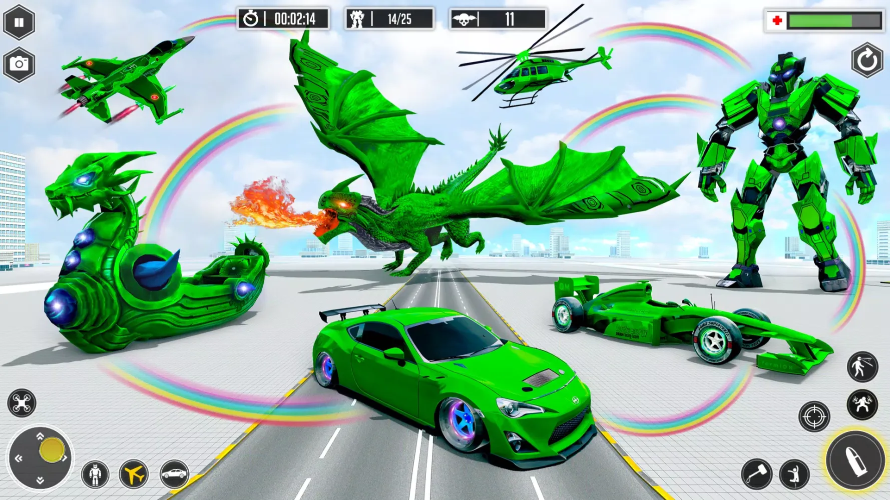 Robot Transform: Car Robot War Screenshots