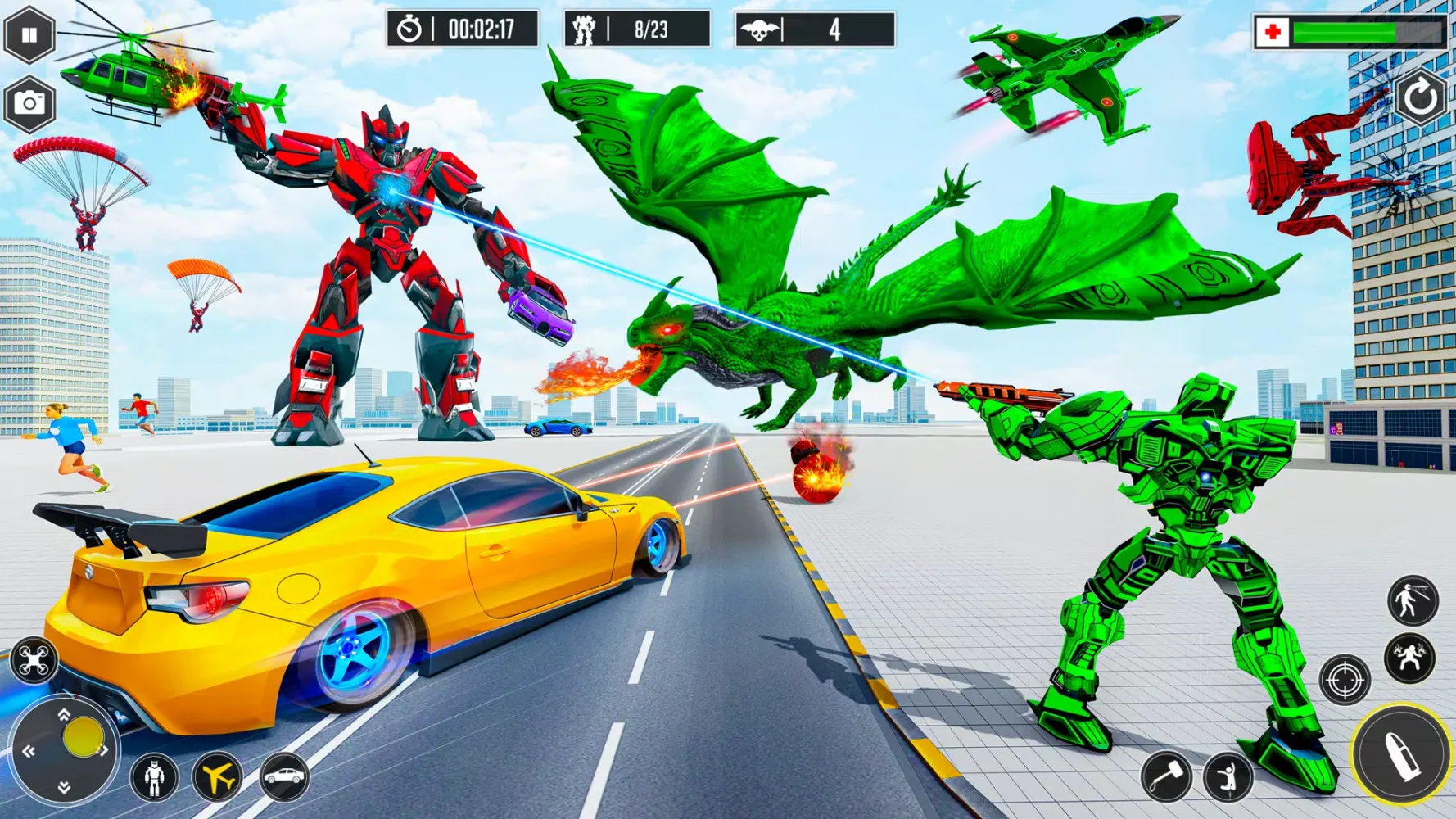 Robot Transform: Car Robot War Screenshots