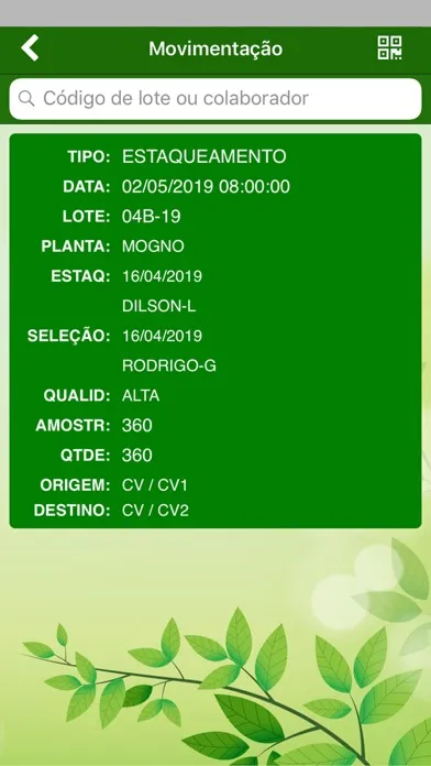 Ảnh chụp màn hình của Prodfy Plantas