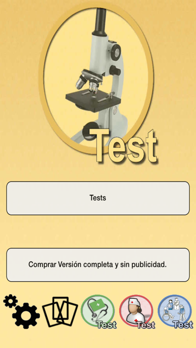 Anatomía Patológica Test Ekran Görüntüleri