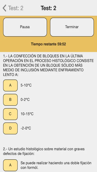 Anatomía Patológica Test應用截圖