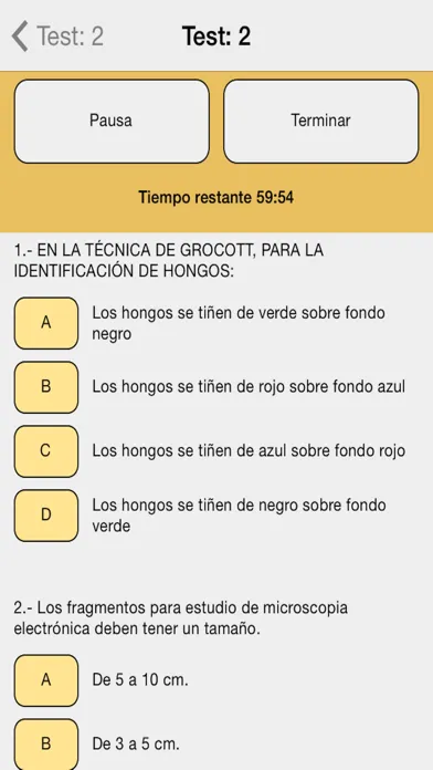 Anatomía Patológica Test應用截圖