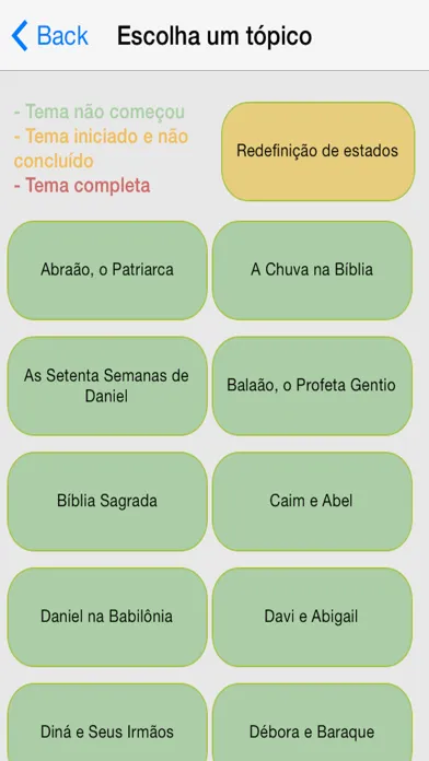 Zrzuty ekranu Aprendendo a Biblia