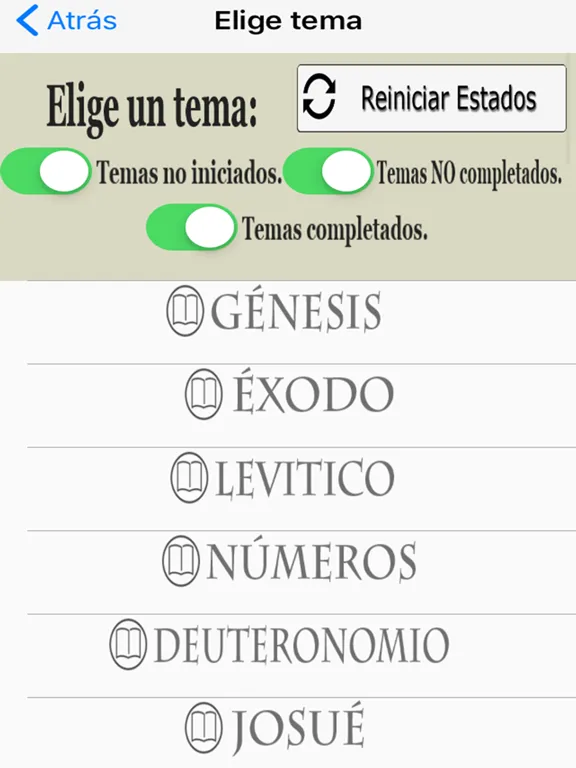 El juego de la biblia iPad  Screenshots
