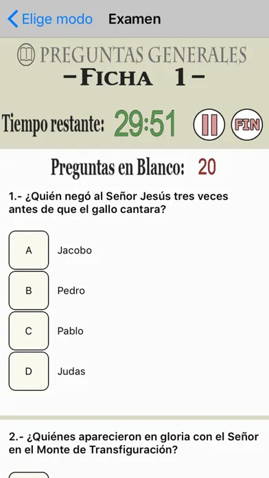 El juego de la biblia Screenshots