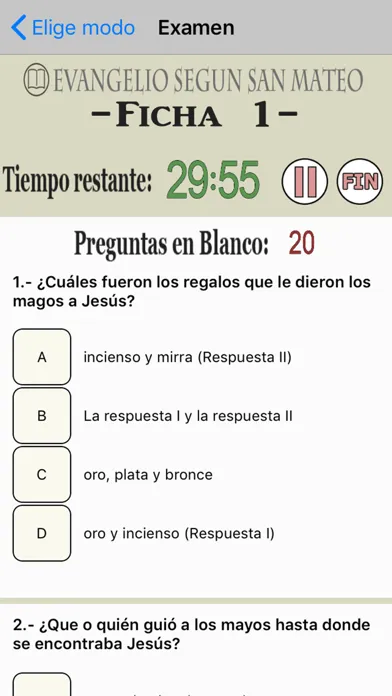 El juego de la biblia Screenshots