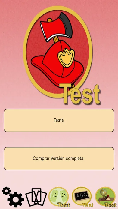 Capturas de pantalla de Bomberos Test
