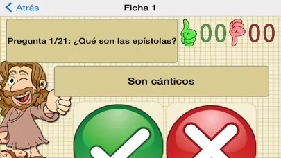 Tangkapan skrin Correcto o Falso: La Biblia