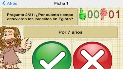 Tangkapan skrin Correcto o Falso: La Biblia