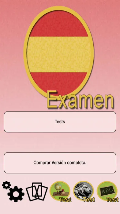 Examen Nacionalidad Española 스크린샷