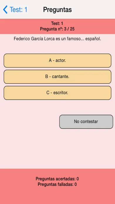 Examen Nacionalidad Española 스크린샷