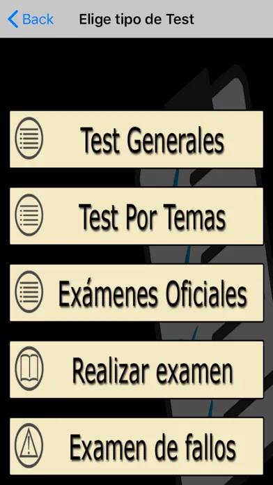 Ảnh chụp màn hình của TestOpos Guardia Civil 2020