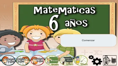 Ảnh chụp màn hình của Matemáticas 6 años