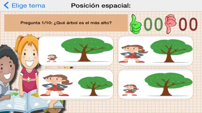 Ảnh chụp màn hình của Matemáticas 6 años
