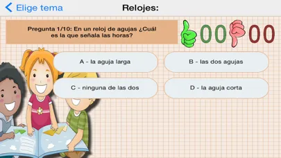 Ảnh chụp màn hình của Matemáticas 6 años