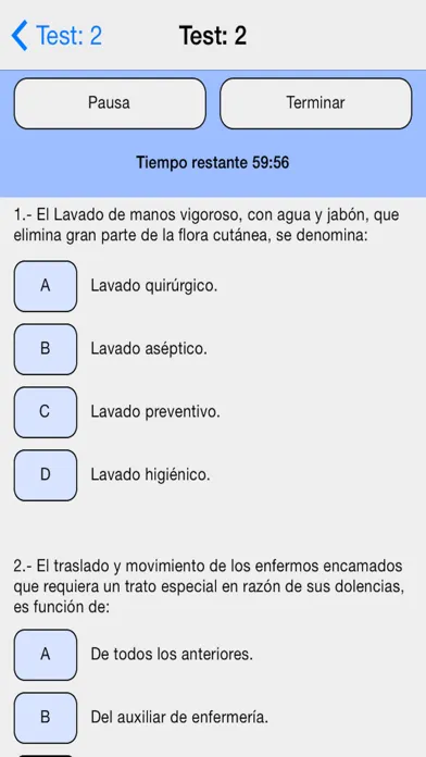 Medicina General Test स्क्रीनशॉट