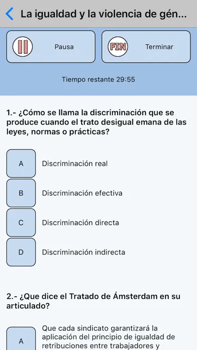 TestOpos Policia Local應用截圖