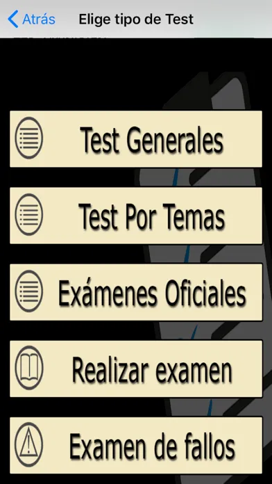 Скриншоты TestOpos Policia Nacional