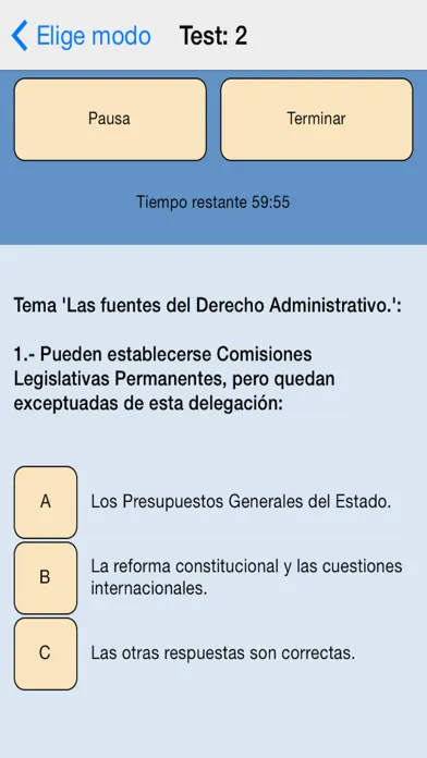 TestOpos Inst. Penitenciarias 스크린샷