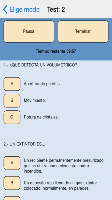 صور Vigilante de Seguridad Test