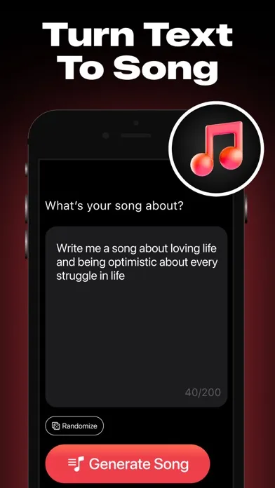 Capturas de pantalla de Donna AI Music Song Generator