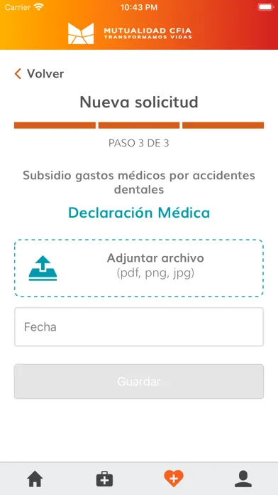 Capturas de pantalla de MUTUALIDAD CFIA