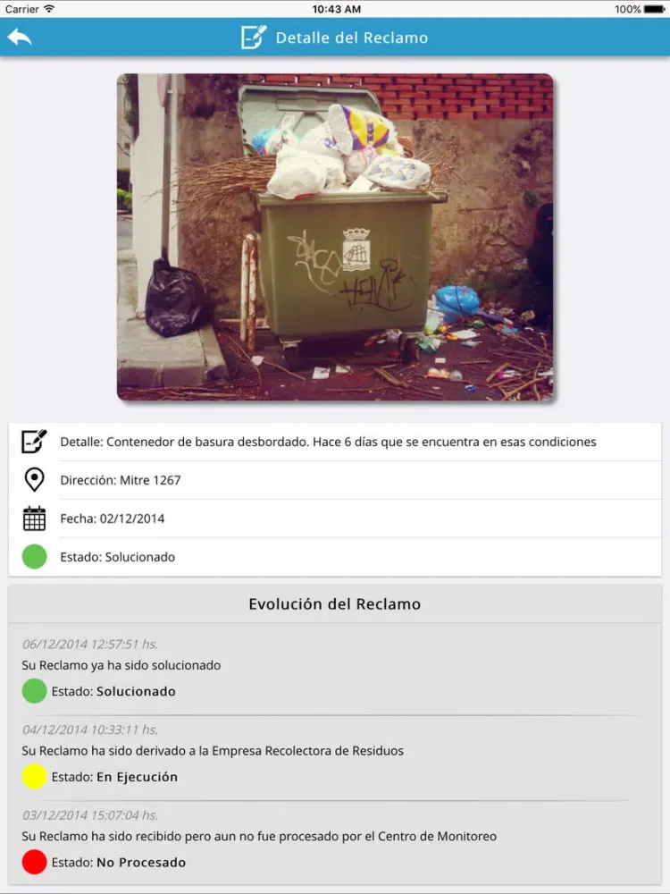 Ảnh chụp màn hình của Compromiso Ciudadano (DEMO) iPad 