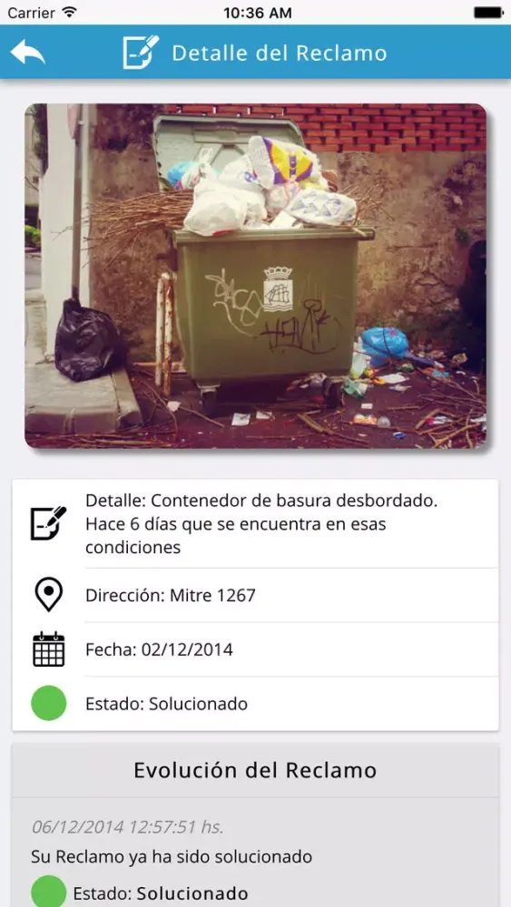 Ảnh chụp màn hình của Compromiso Ciudadano (DEMO)