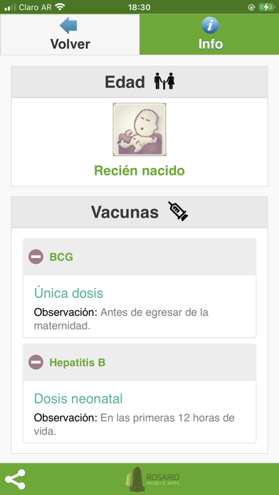 Calendario de Vacunación ARG Screenshots
